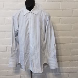 Robert Talbot Dress Shirt French Cuff 16" Neck